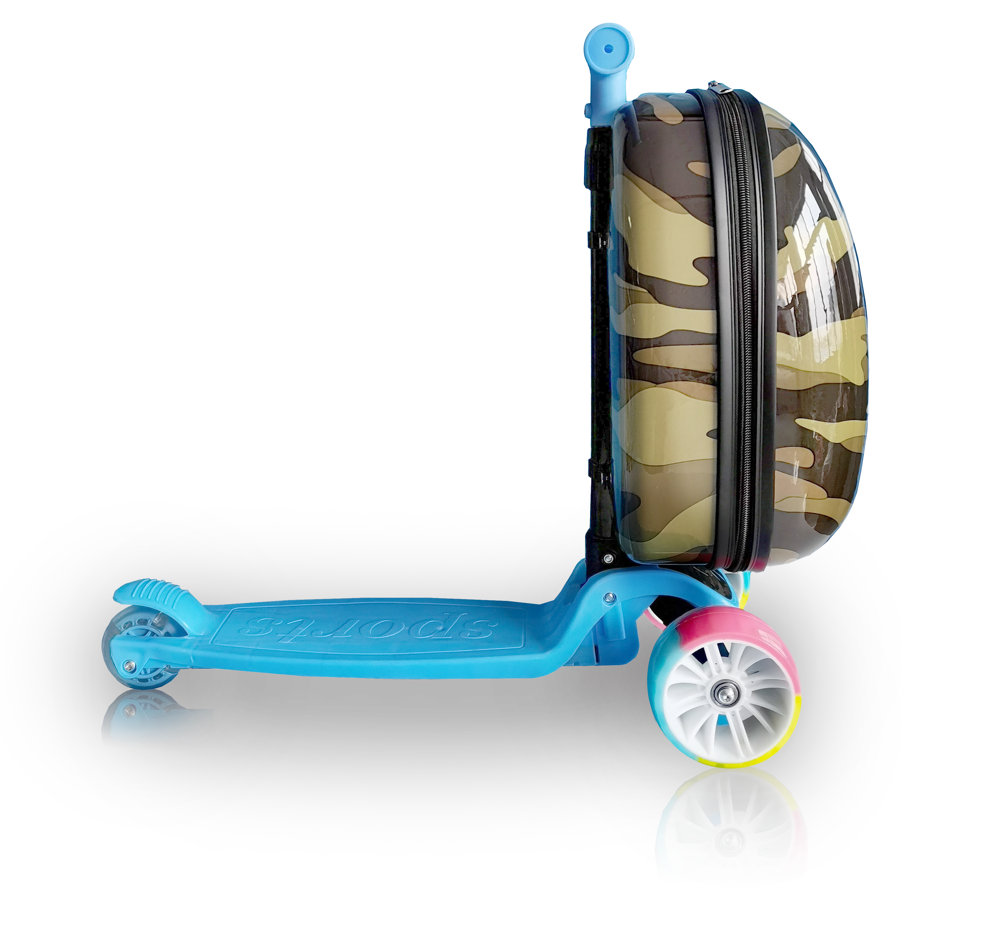 TUCCI Italy LIL' TROOPER Scooter Style Kids Suitcase