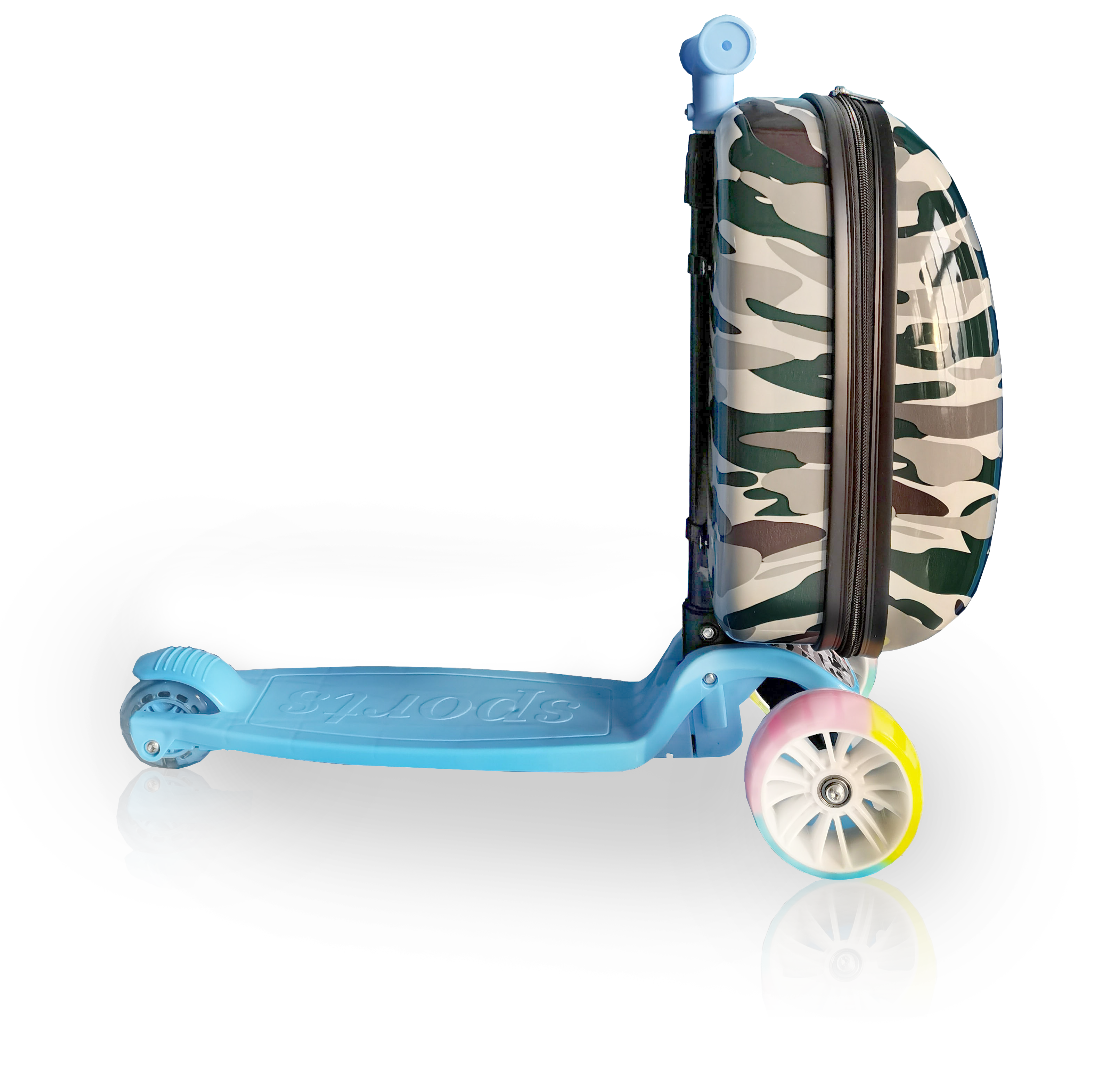 TUCCI Italy LIL' CADET Scooter Style Kids Suitcase
