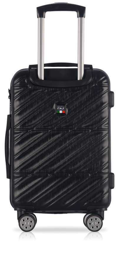 TUCCI Italy STORTA ABS 17" Carry On Luggage Suitcase