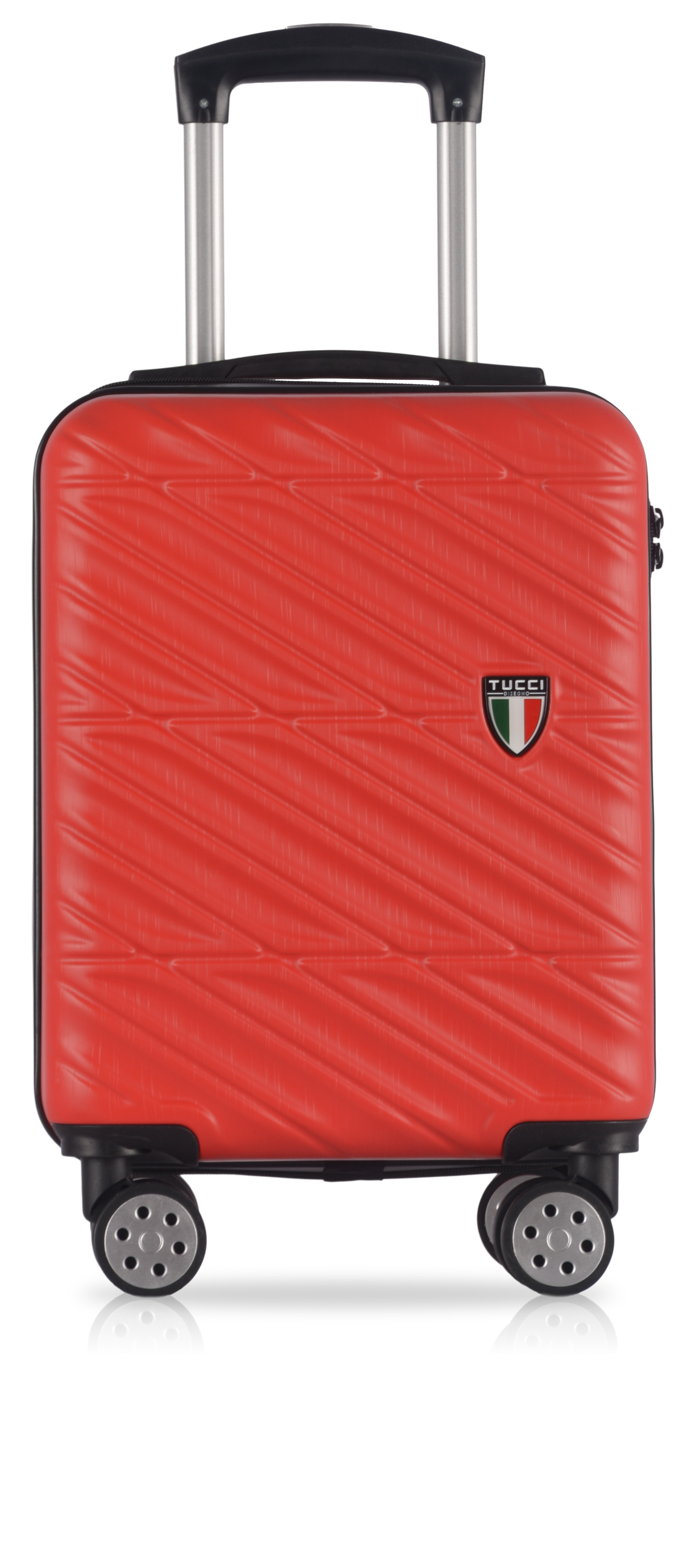 TUCCI Italy STORTA ABS 17" Carry On Luggage Suitcase