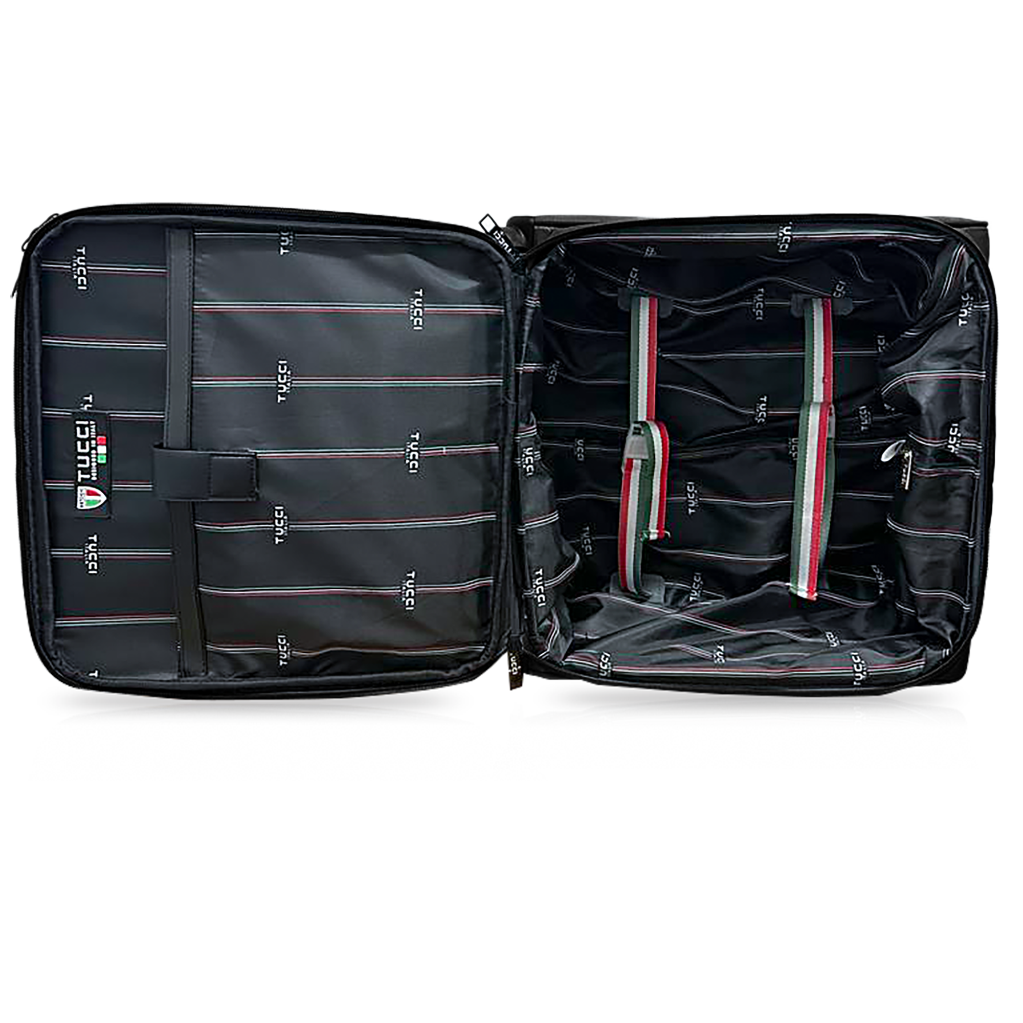 TUCCI Italy REQUISITO ABS 17" Carry On Luggage Suitcase