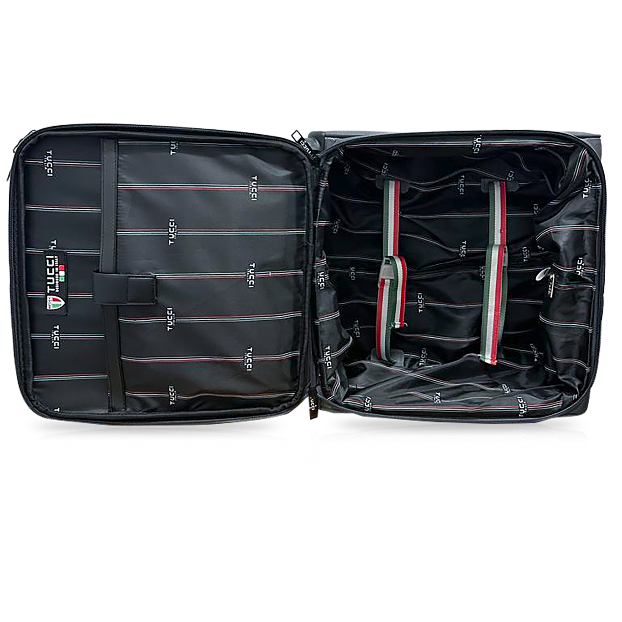 TUCCI Italy REQUISITO ABS 17" Carry On Luggage Suitcase