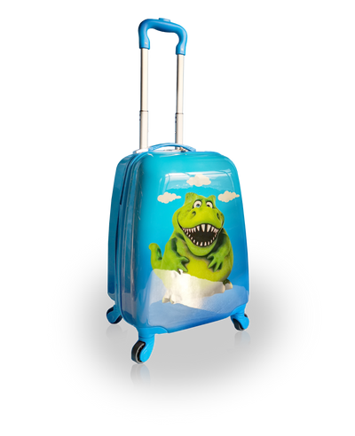 TUCCI Italy REX DINO 18" Spinner Wheel Children Suitcase