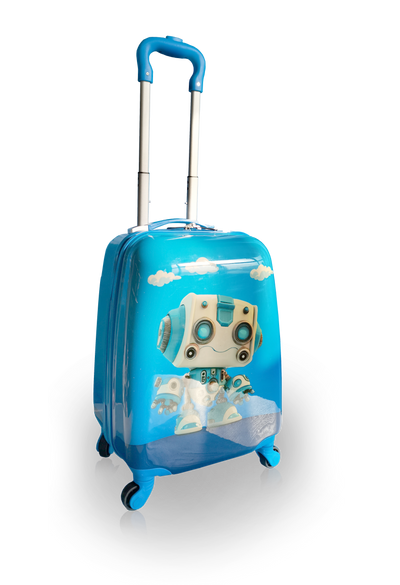 TUCCI Italy ROBO KID 18" Spinner Wheel Children Suitcase
