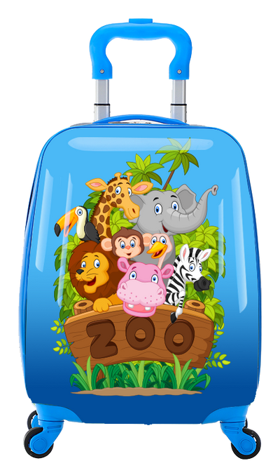 TUCCI Italy ZOOLAND 18" Spinner Wheel Children Suitcase