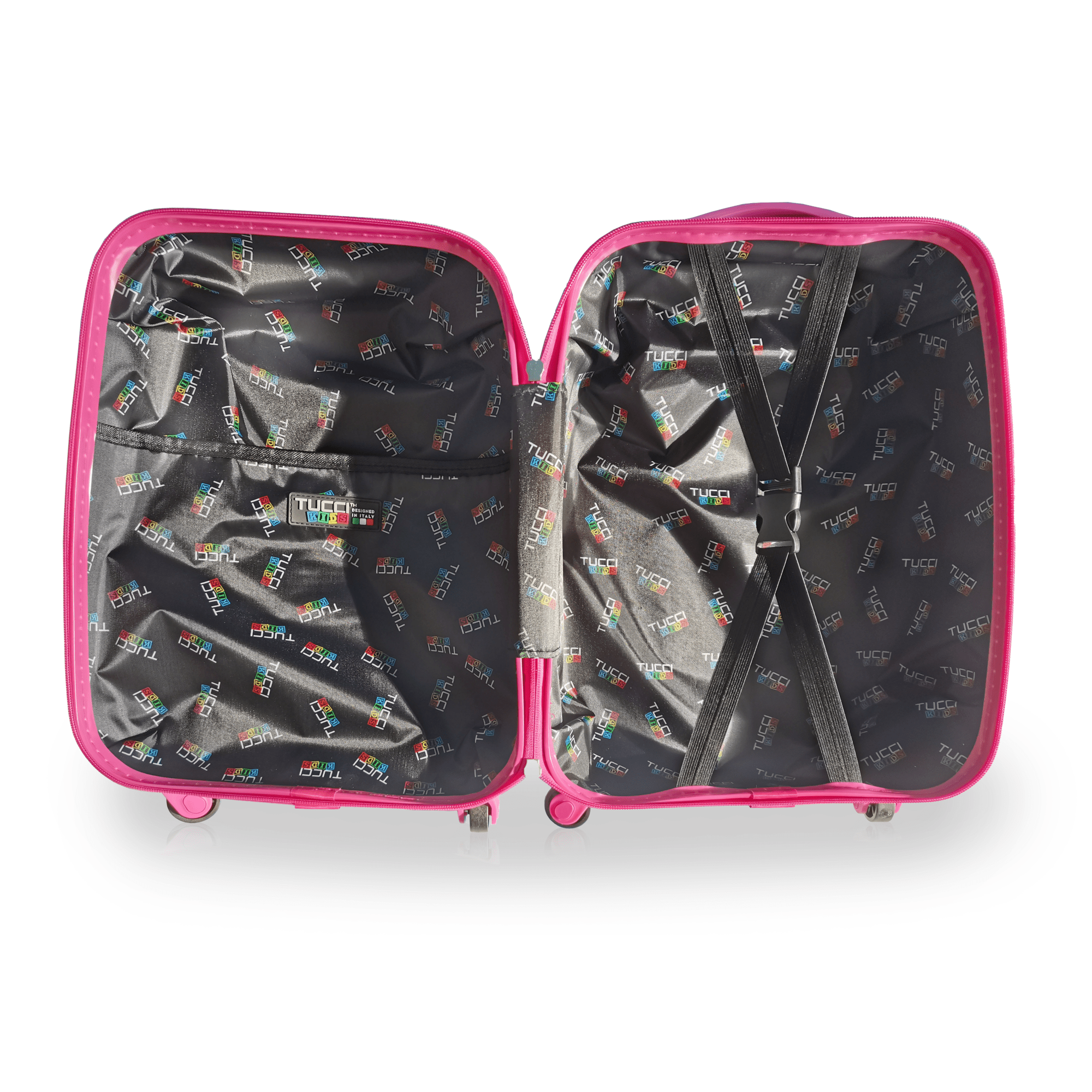 TUCCI Italy PEPPY PANDA 18" Spinner Wheel Children Suitcase