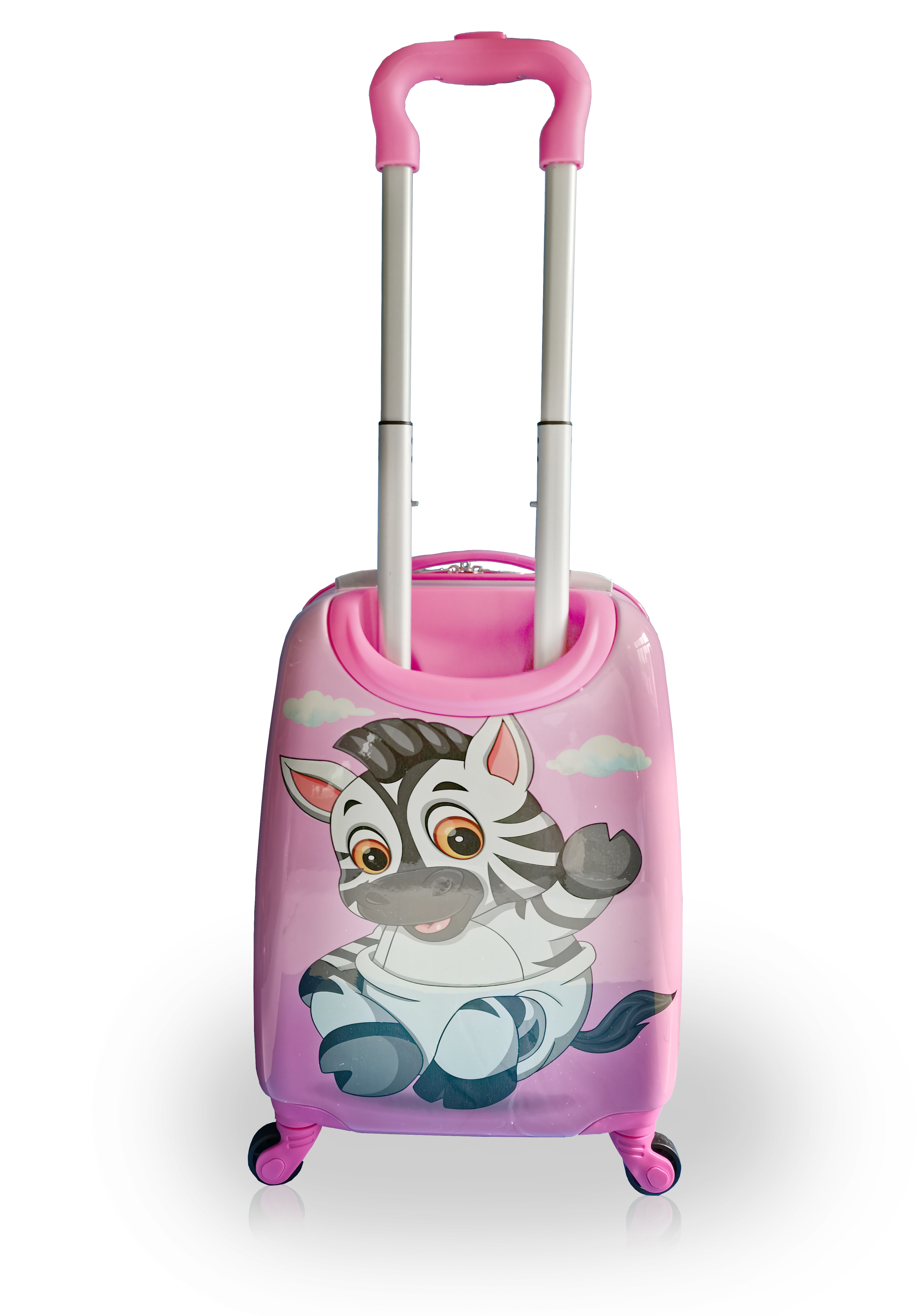 TUCCI Italy LIL' ZEBRA 18" Spinner Wheel Children Suitcase