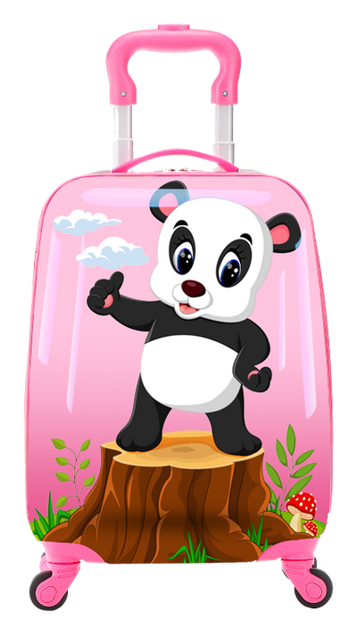 TUCCI Italy PEPPY PANDA 18" Spinner Wheel Children Suitcase