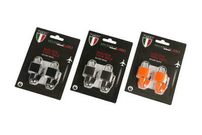 Colour Coated Brass Key Lock (2PK)