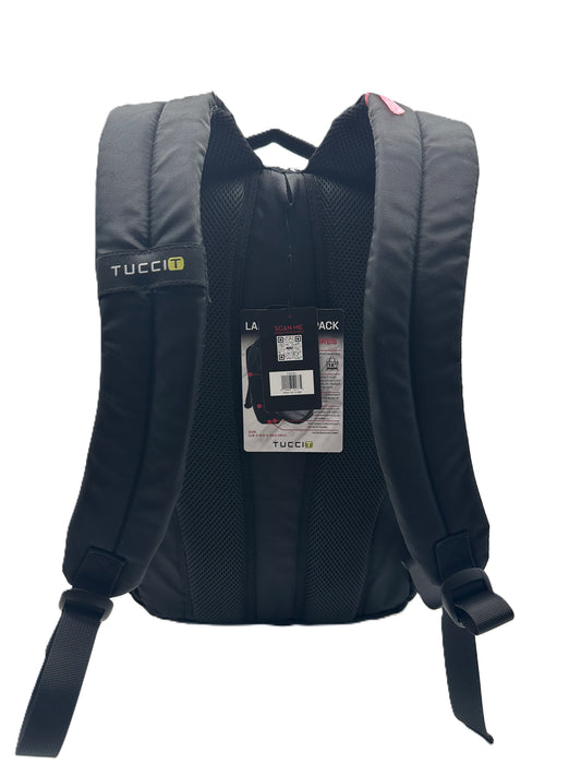 TUCCI Italy Urban Sport Laptop Backpack – Travel, Work & School Bag with Padded Straps, Multi‑Compartment, Air‑Flow Back Padding