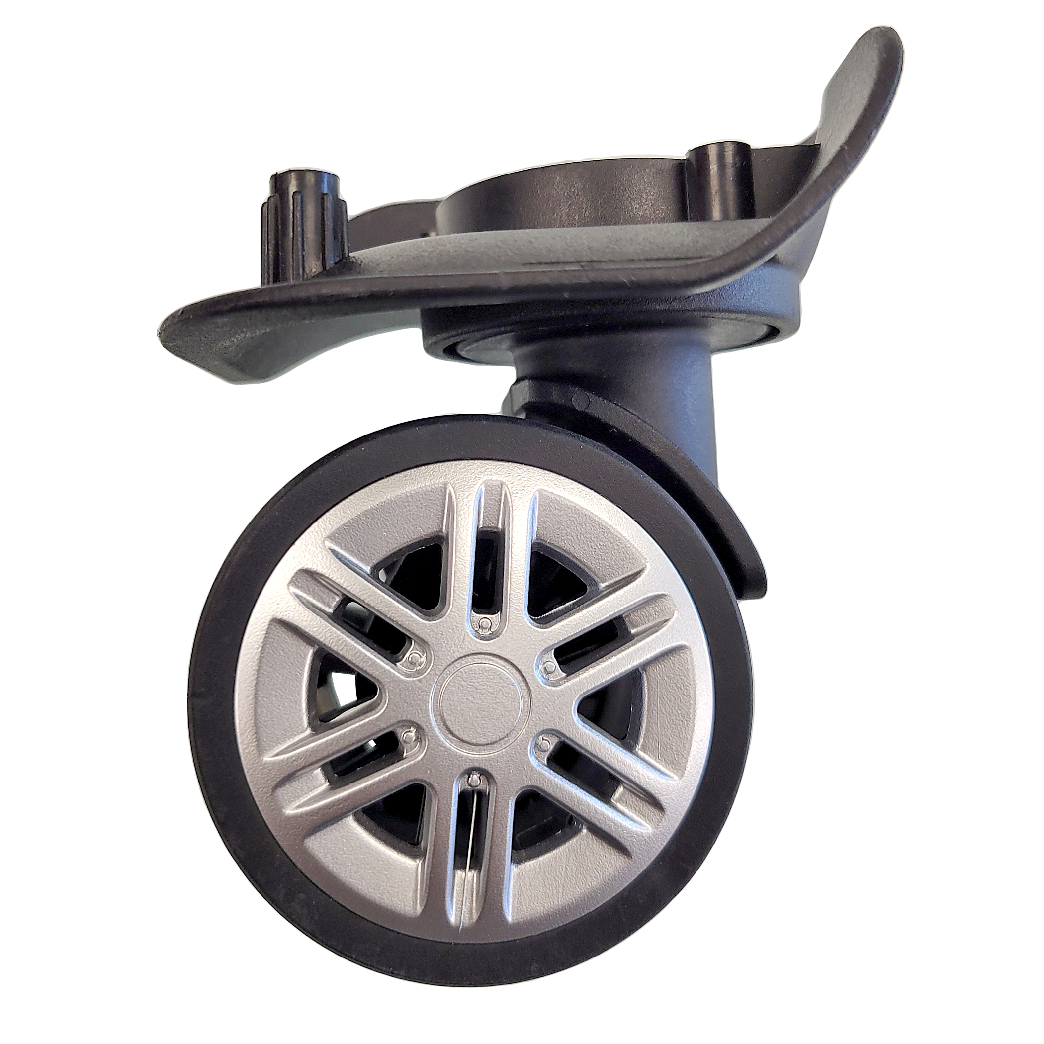TUCCI Italy Non-detachable Lightweight Wheels with Casting for Luggage (Set of 2)