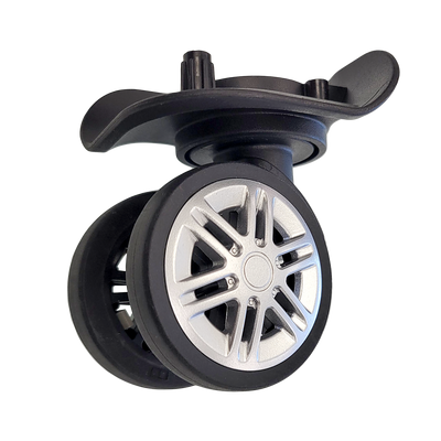 TUCCI Italy Non-detachable Lightweight Wheels with Casting for Luggage (Set of 2)