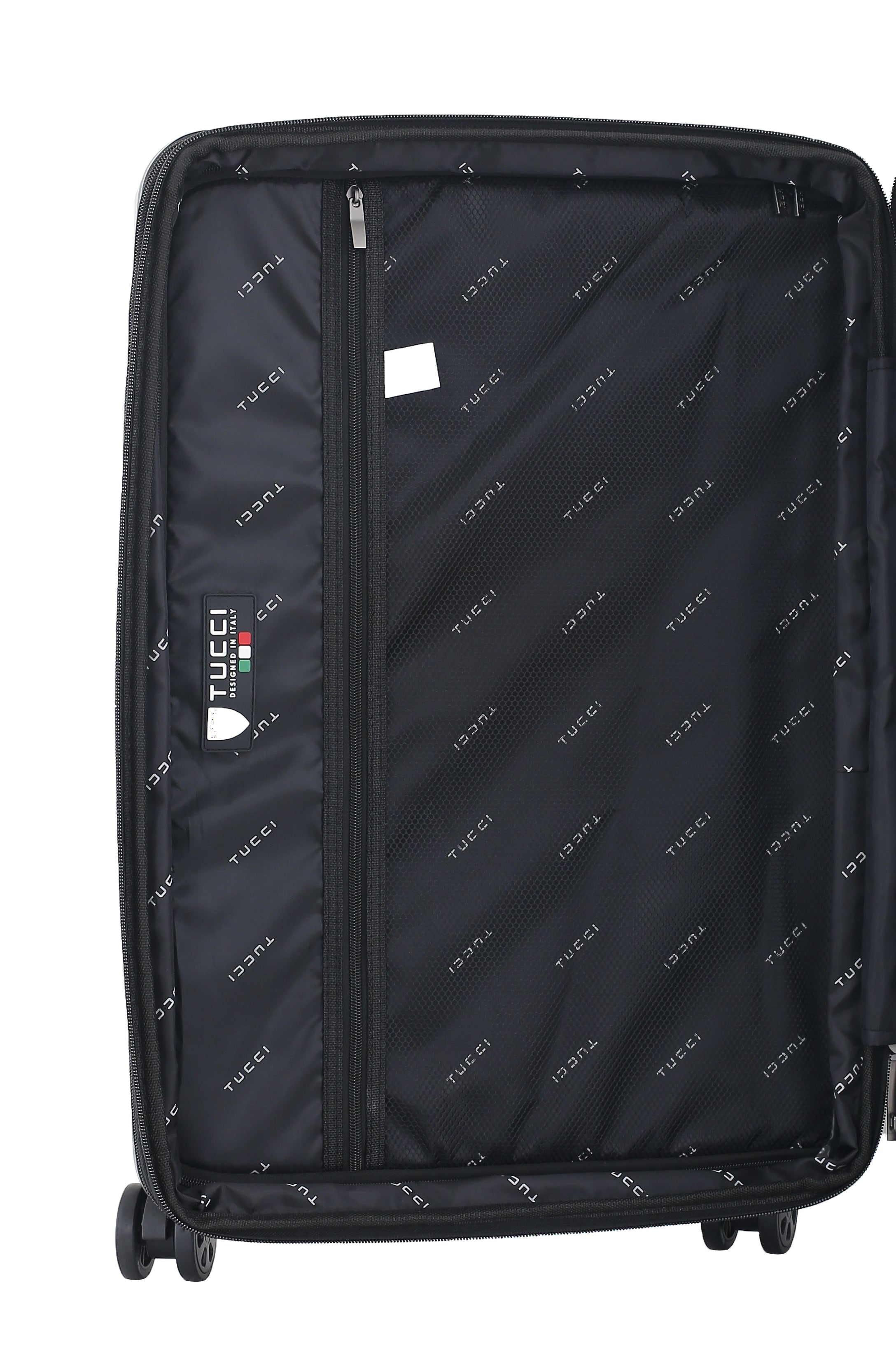 TUCCI Italy Earth Art Emerald Marble 24" Luggage Suitcase