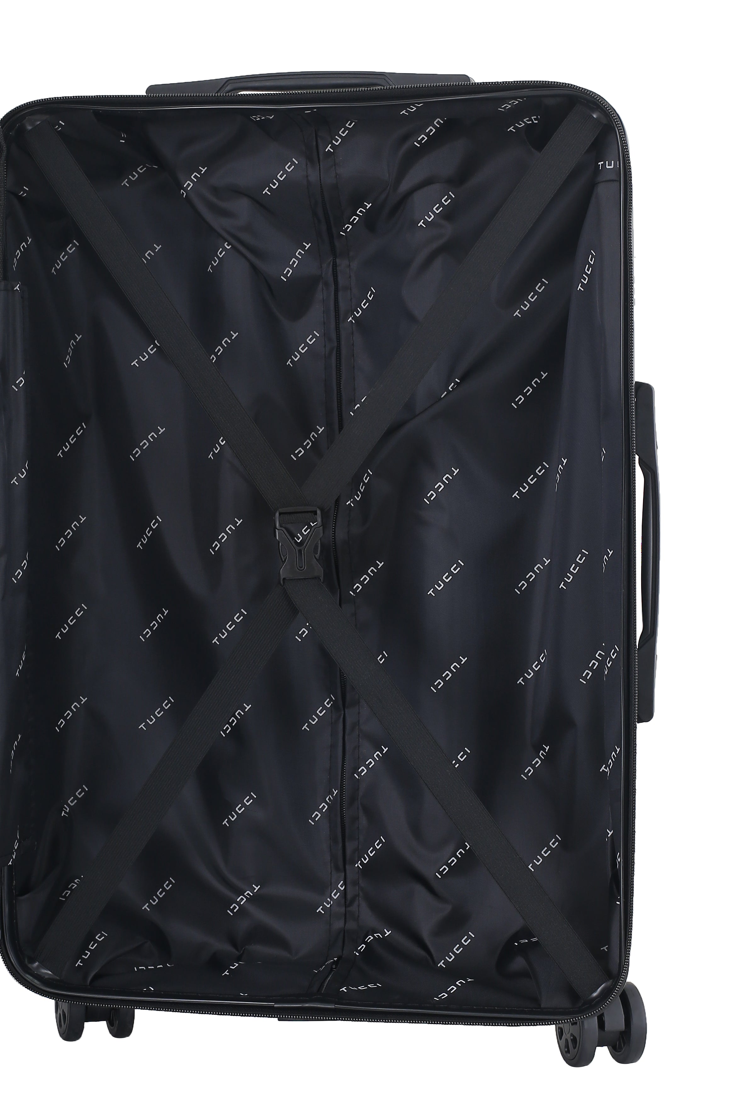 TUCCI Italy Earth Art Emerald Marble 24" Luggage Suitcase