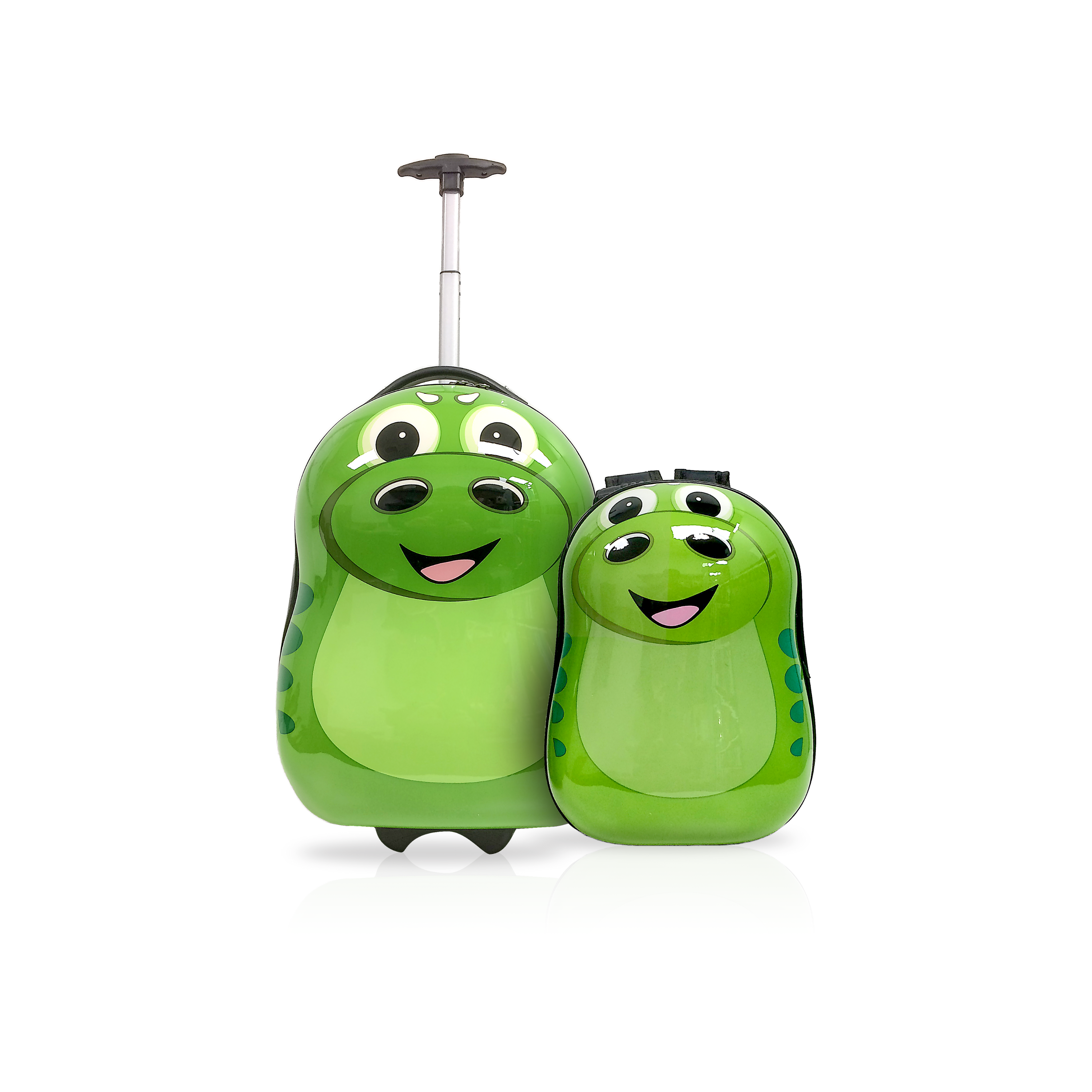 TUCCI Italy DINOSOUROUS 2 PC (16', 13') Luggage Suitcase Set
