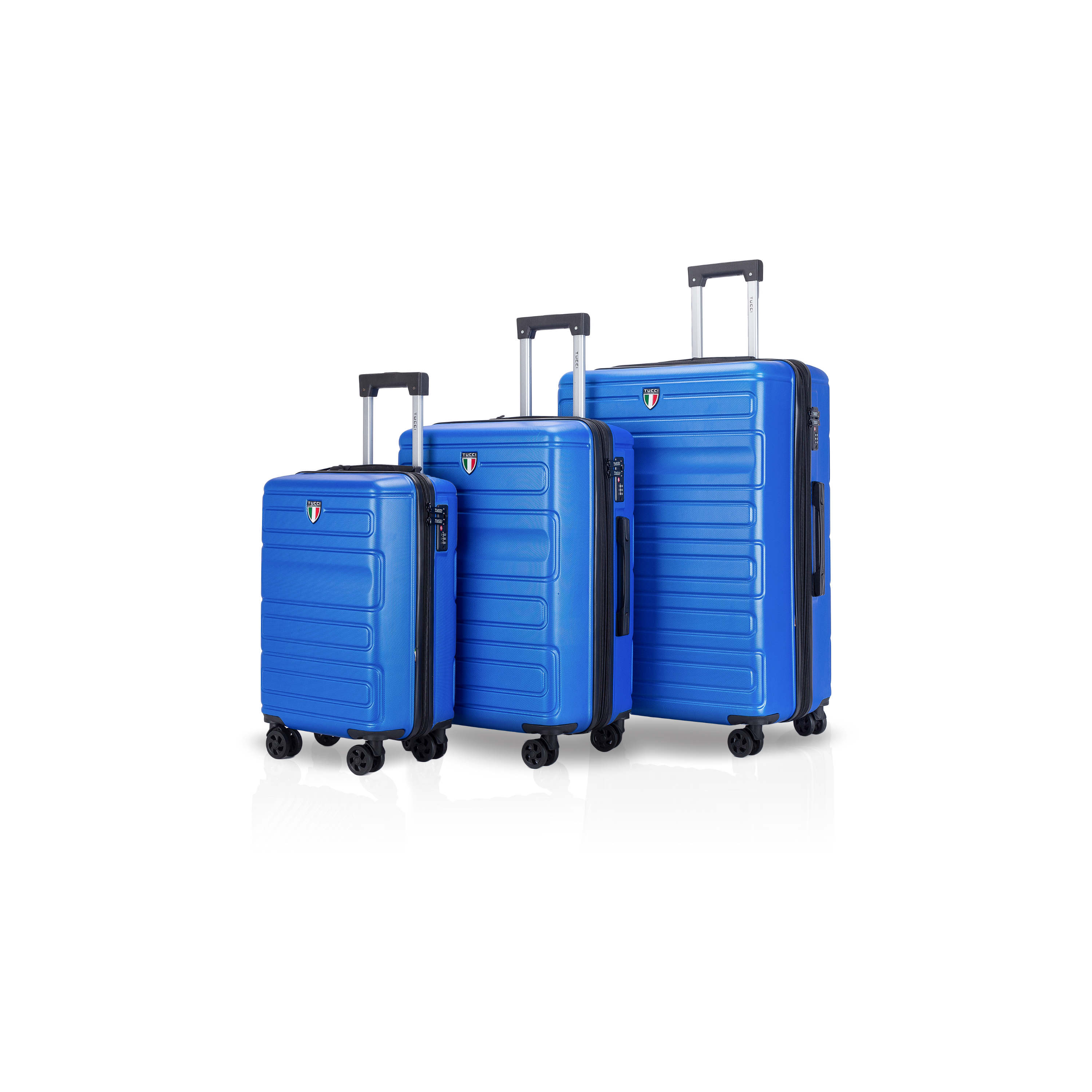 TUCCI Italy VIVACE ABS (20", 24", 28") Luggage Suitcase Set