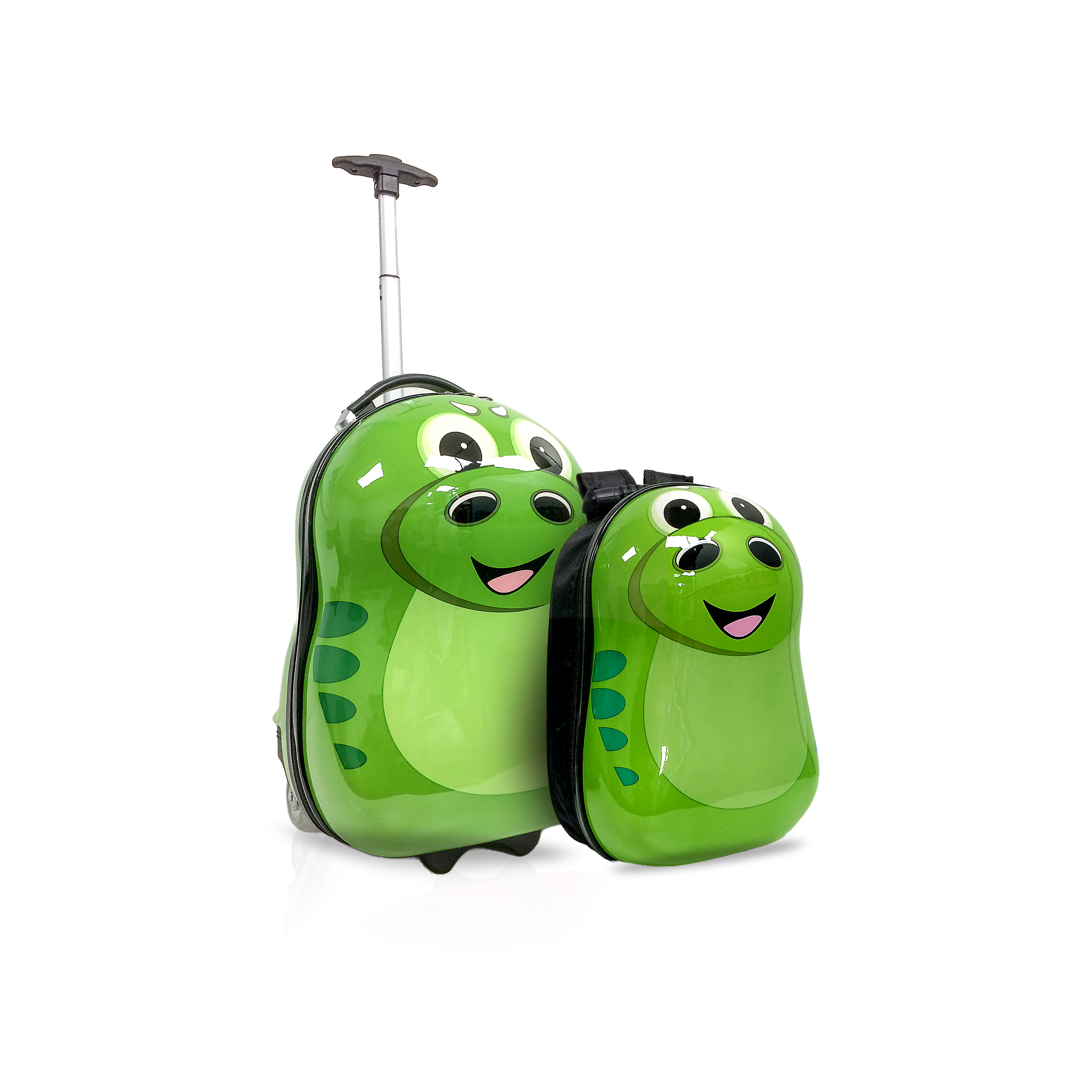 TUCCI Italy DINOSOUROUS 2 PC (16', 13') Luggage Suitcase Set