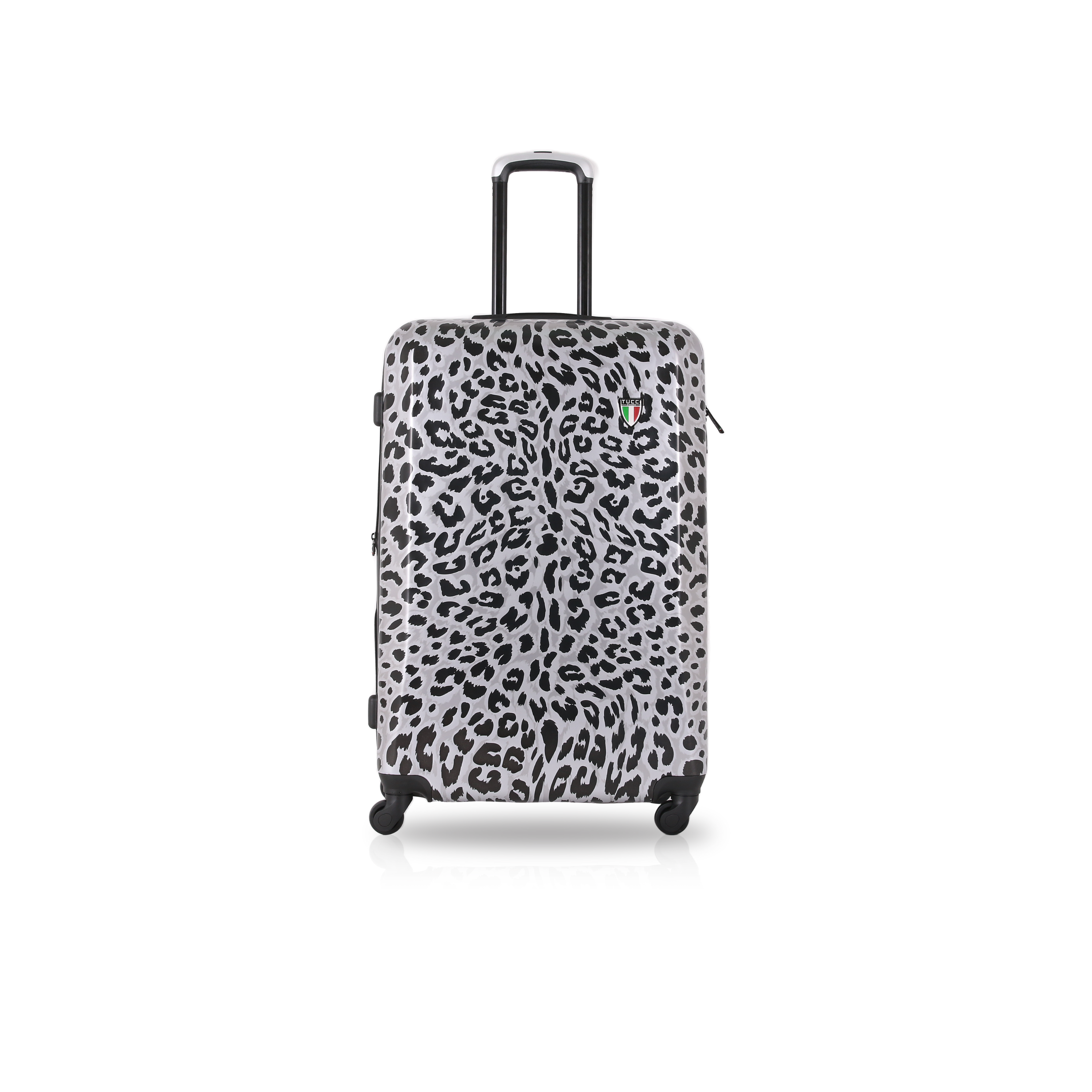 TUCCI Italy WINTER LEOPARD 3 PC (20", 24", 28") Luggage Suitcase Set