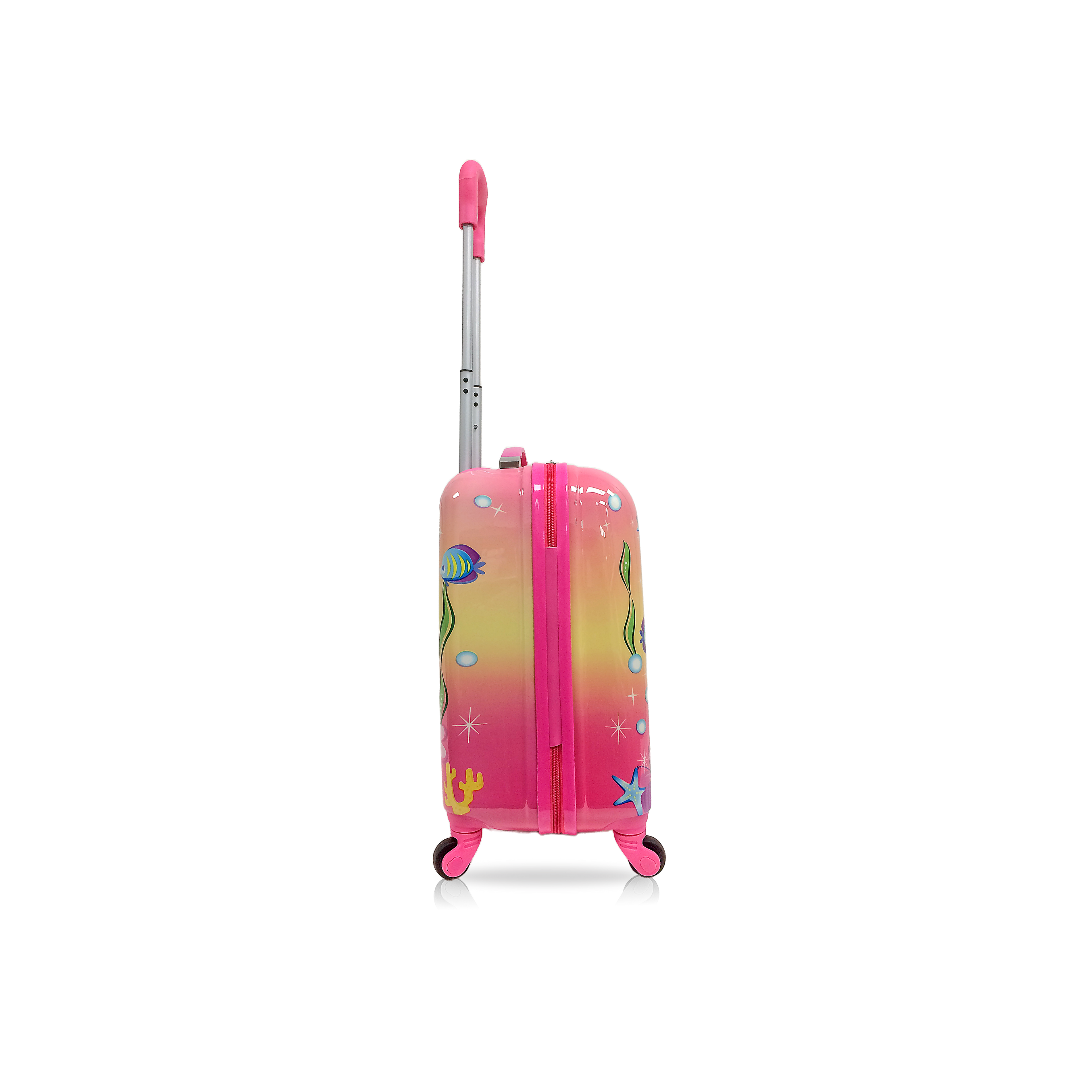 TUCCI Italy GOLDY MERMAID 18" Luggage Kids Suitcase