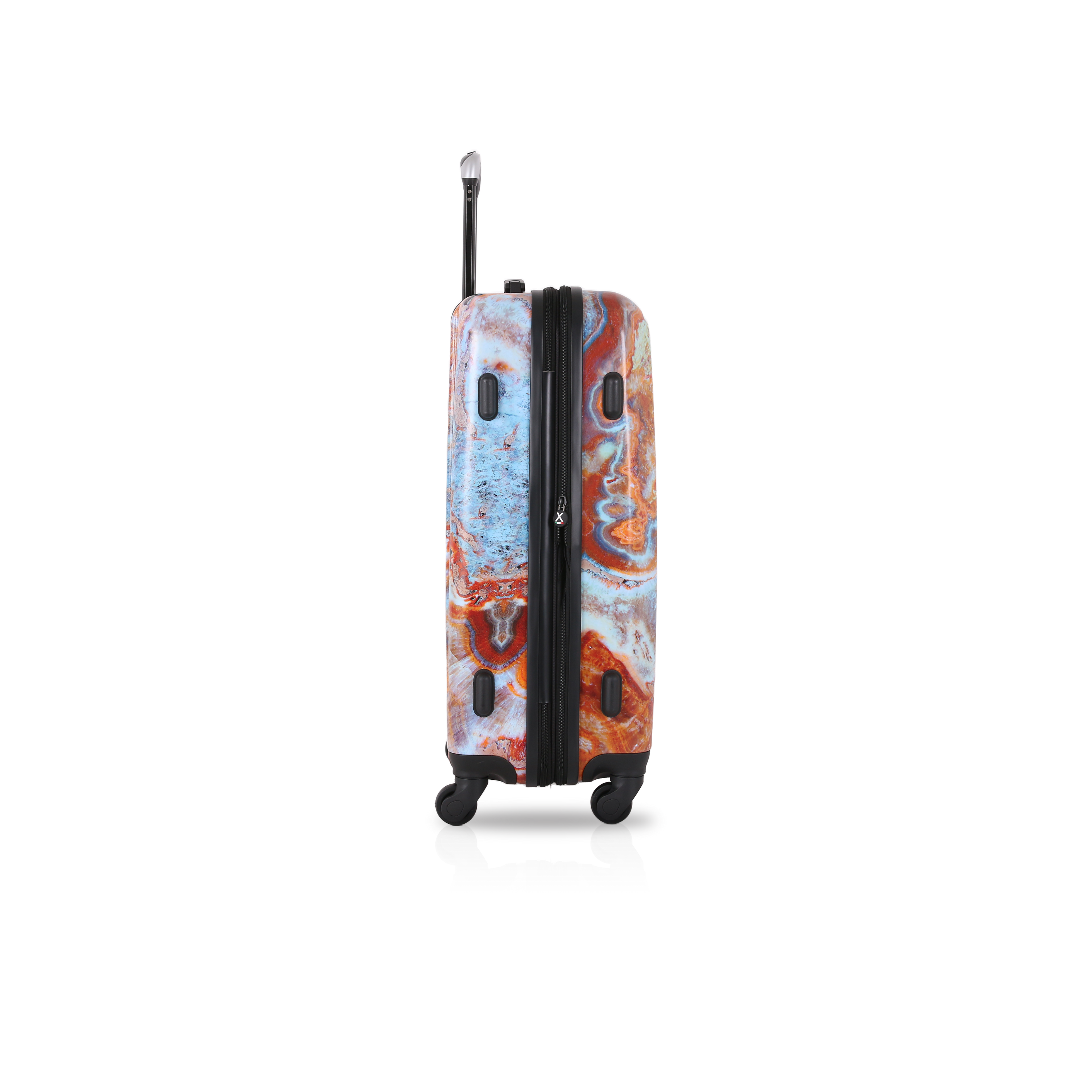 TUCCI Italy 28" Turkish Marble Print Art Hard Shell Luggage