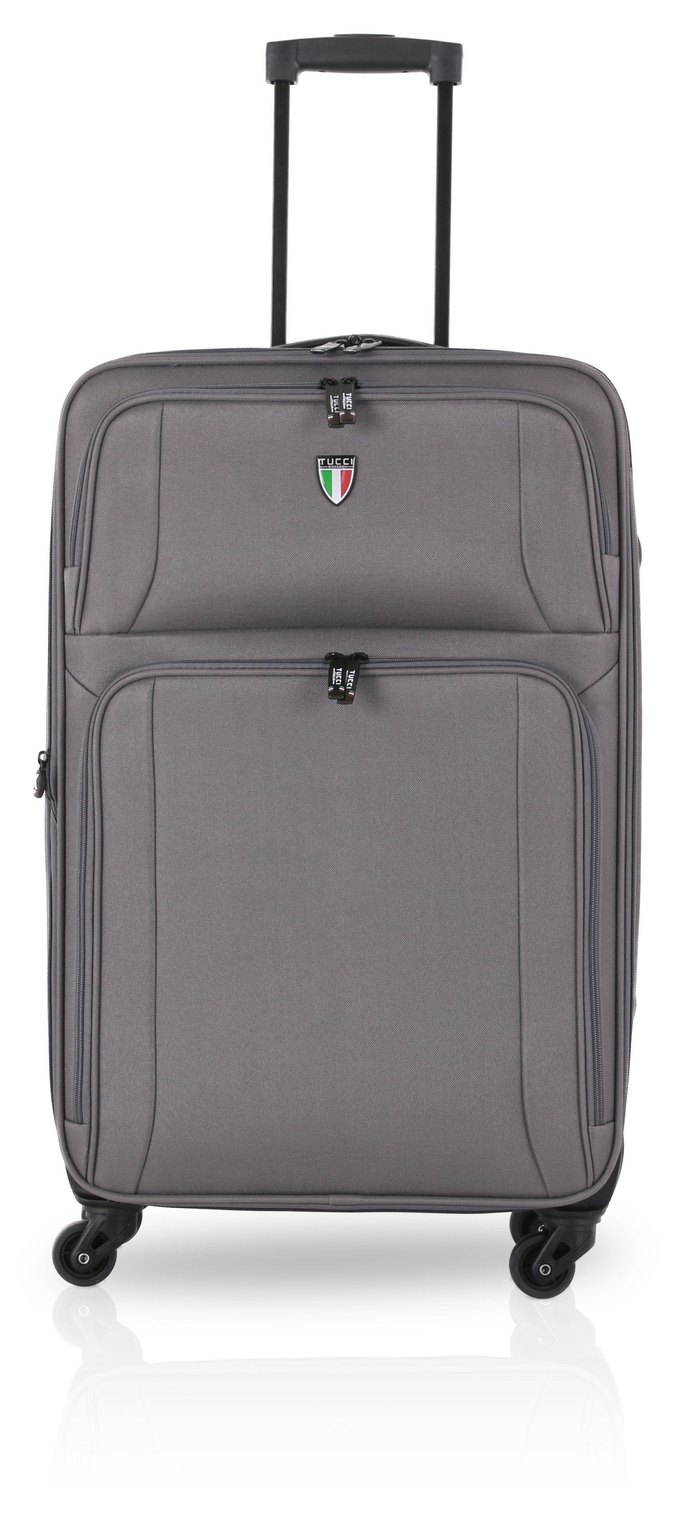 TUCCI Italy DISINVOLTA Fabric 28" Large Luggage Suitcase