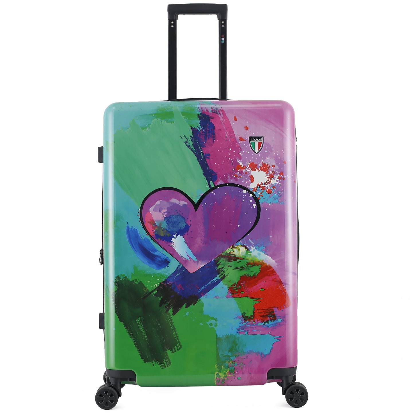 TUCCI Italy Emotion Art IN LOVE II 3 PC Set (20", 24", 28") Luggage Suitcase