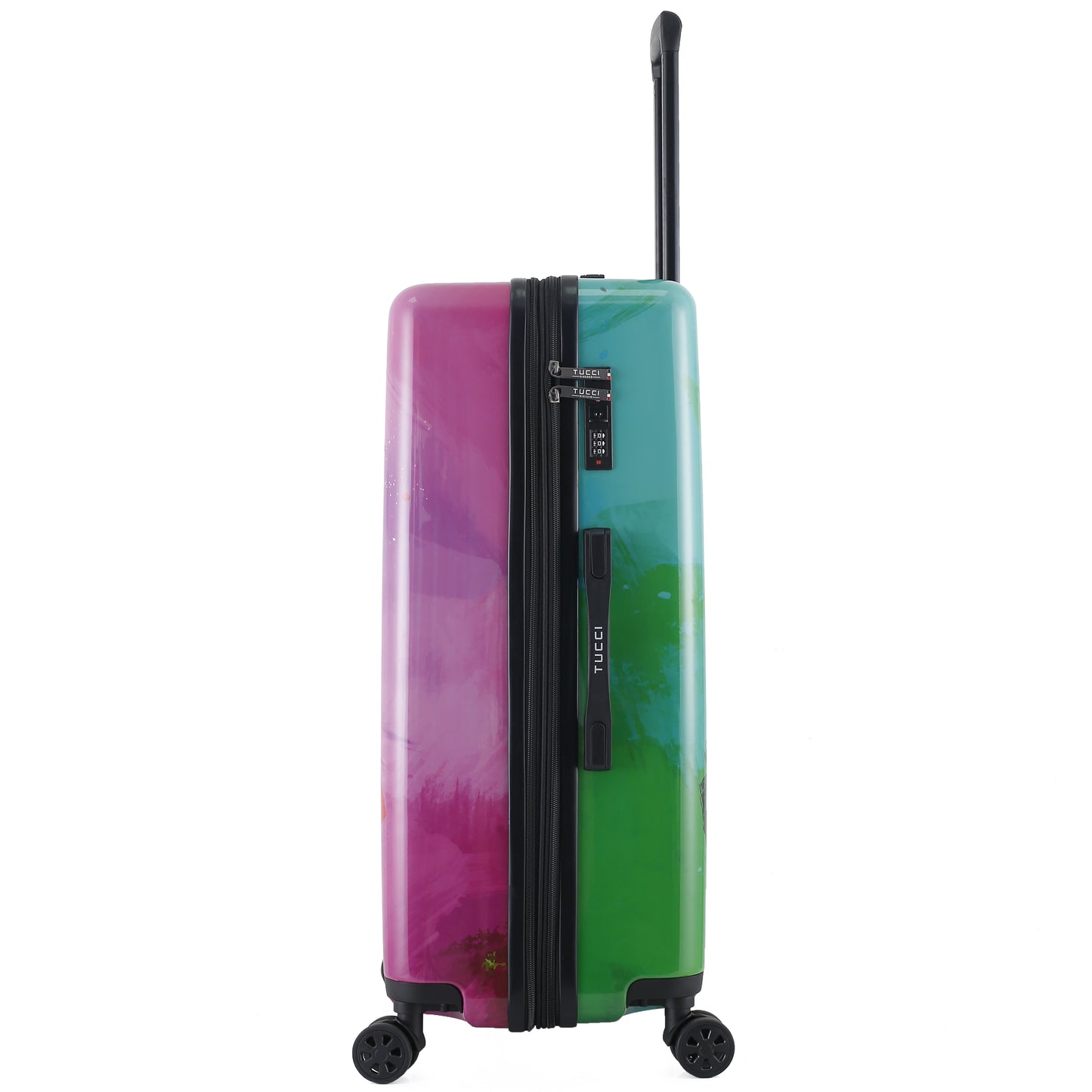 TUCCI Italy Emotion Art IN LOVE II 3 PC Set (20", 24", 28") Luggage Suitcase
