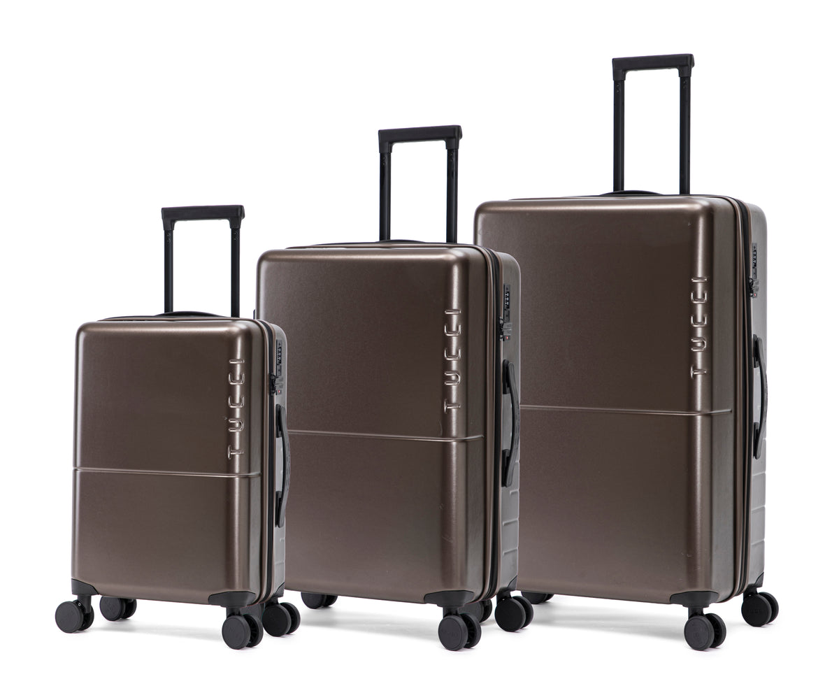 TUCCI Italy Traverse 3-Pieces Hard side Set 20", 24", 28"