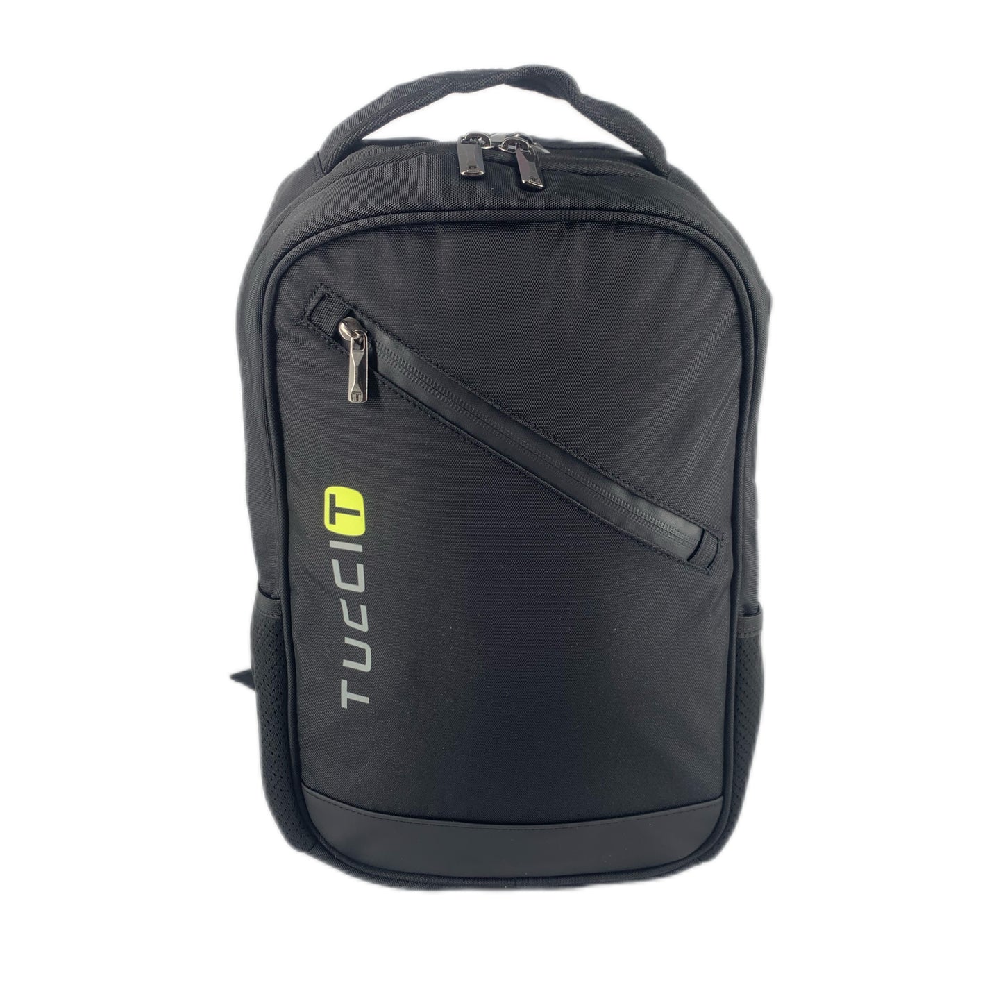 TUCCI Italy City Rider Classic Laptop Backpack – Travel, Work & School Bag with Padded Straps, Multi‑Compartment, Air‑Flow Back Padding