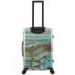TUCCI Italy Earth Art Emerald Marble 3 PC Set (20", 24", 28") Luggage Suitcase