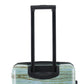TUCCI Italy Earth Art Emerald Marble 3 PC Set (20", 24", 28") Luggage Suitcase