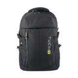 TUCCI Italy Hitch Hiker Laptop Backpack – Travel, Work & School Bag with Padded Straps, Multi‑Compartment, Air‑Flow Back Padding