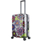 TUCCI Italy Pop Art Flower Dots 3 PC Sets (20", 24", 28") Luggage Suitcases