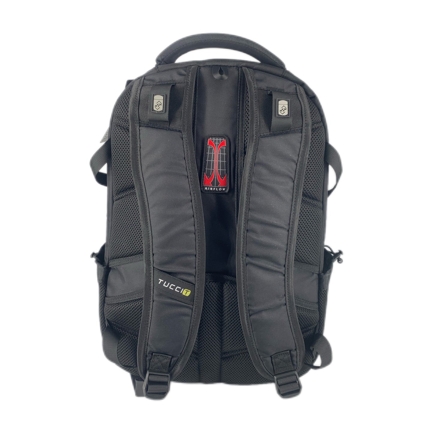 TUCCI Italy Trailtracker Laptop Backpack – Travel, Work & School Bag with Padded Straps, Multi‑Compartment, Air‑Flow Back Padding