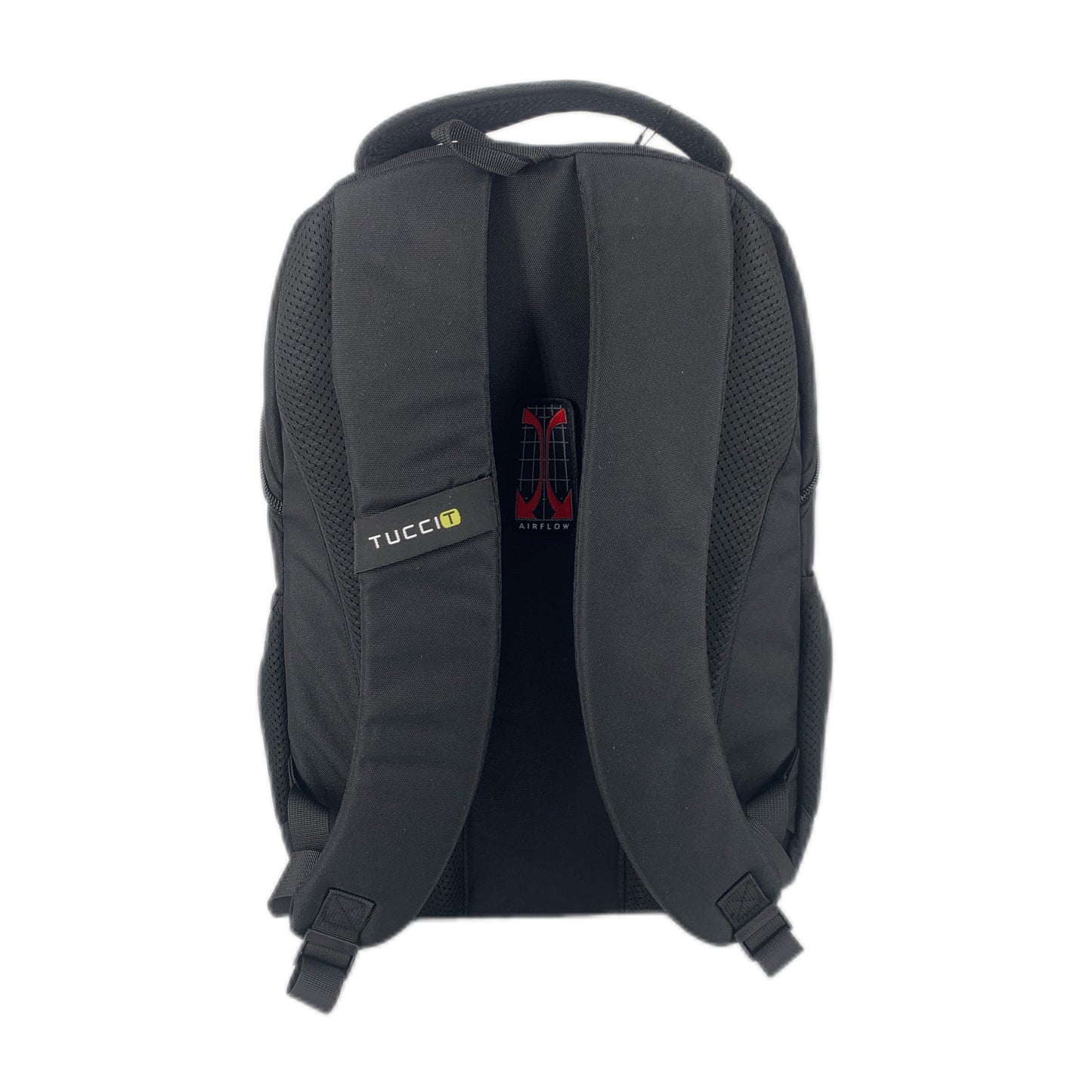 TUCCI Italy Dynamo Laptop Backpack – Travel, Work & School Bag with Padded Straps, Multi‑Compartment, Air‑Flow Back Padding