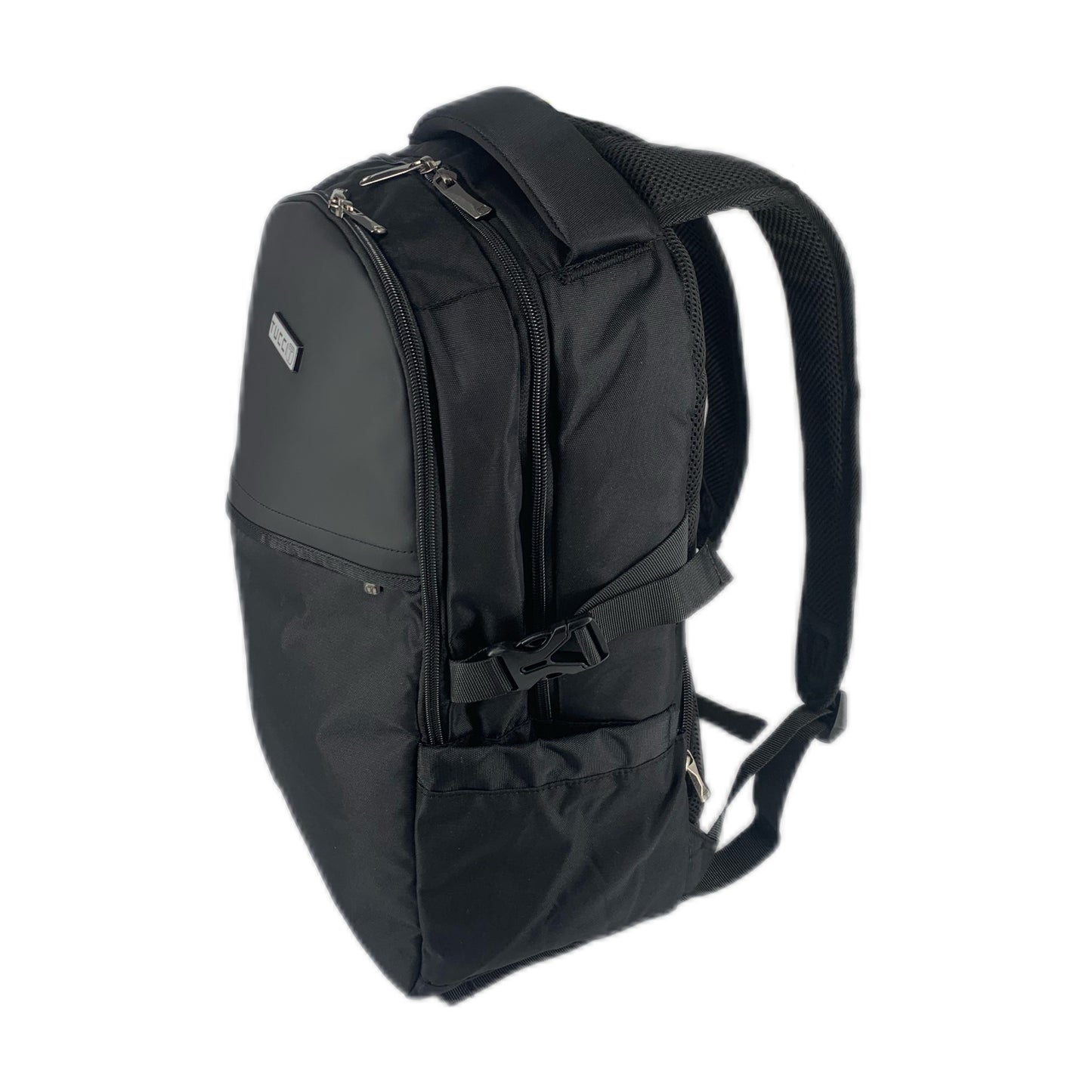 TUCCI Italy Print Rider Laptop Backpack – Travel, Work & School Bag with Padded Straps, Multi‑Compartment, Air‑Flow Back Padding