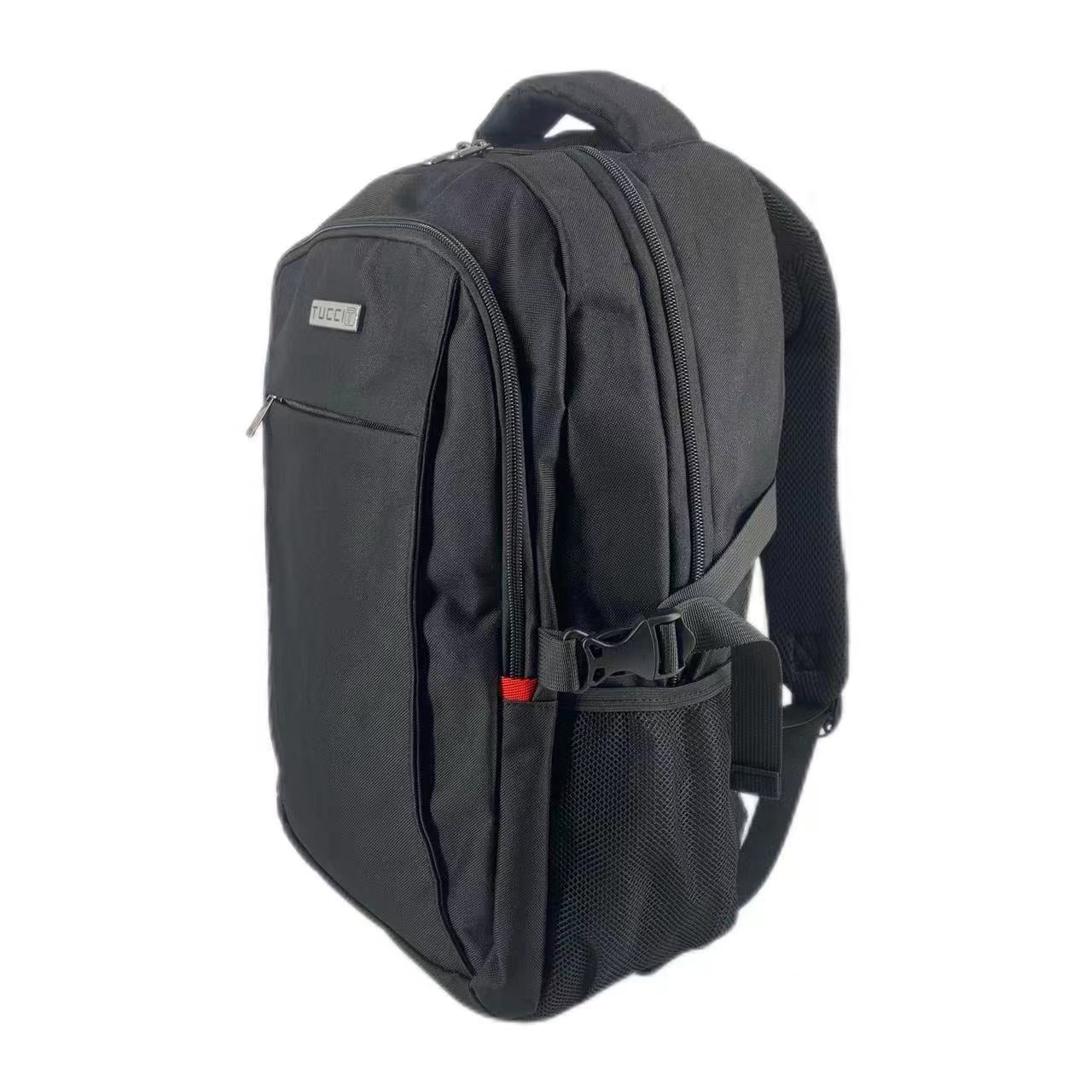 TUCCI Italy Scout Classic Laptop Backpack – Travel, Work & School Bag with Padded Straps, Multi‑Compartment, Air‑Flow Back Padding