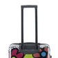 TUCCI Italy Pop Art Flower Dots 3 PC Sets (20", 24", 28") Luggage Suitcases