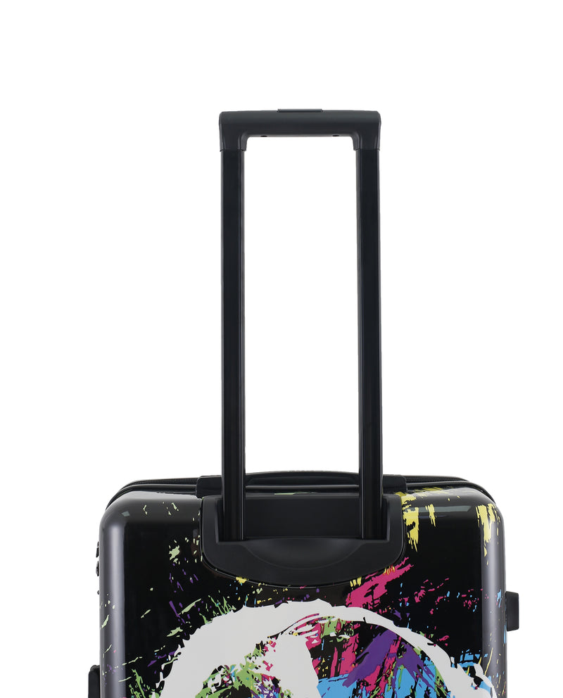 TUCCI Italy Spray Art Peace In The World 28" Luggage Suitcase