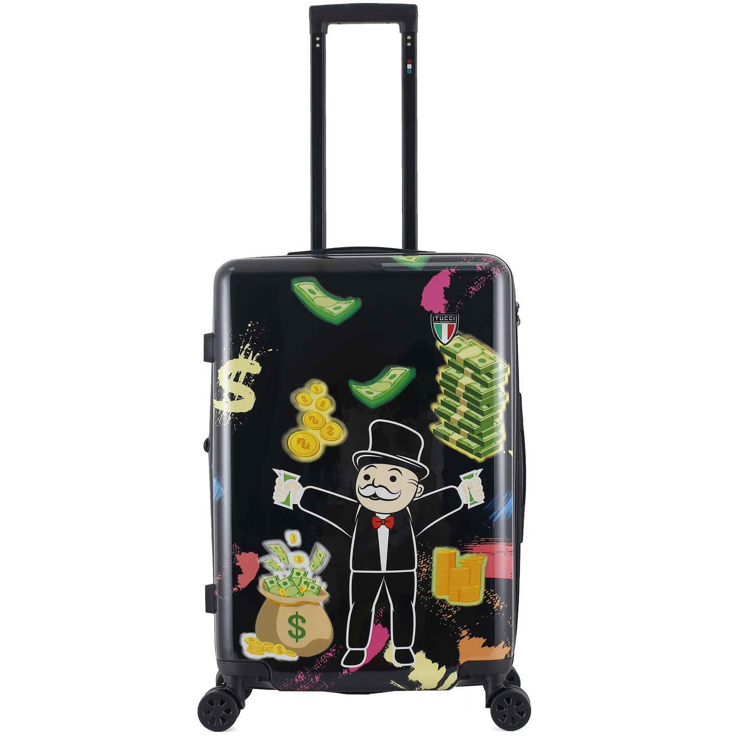 TUCCI Dinero Money Man 3 PC SET (20", 24", 28") Luggage