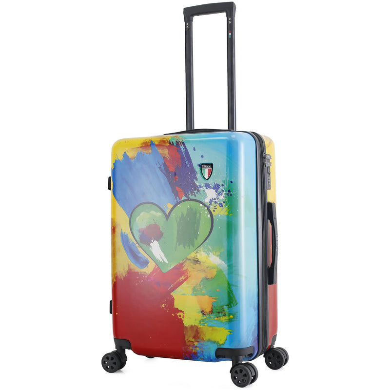 TUCCI Italy Emotion Art IN LOVE II 24" Luggage Suitcase