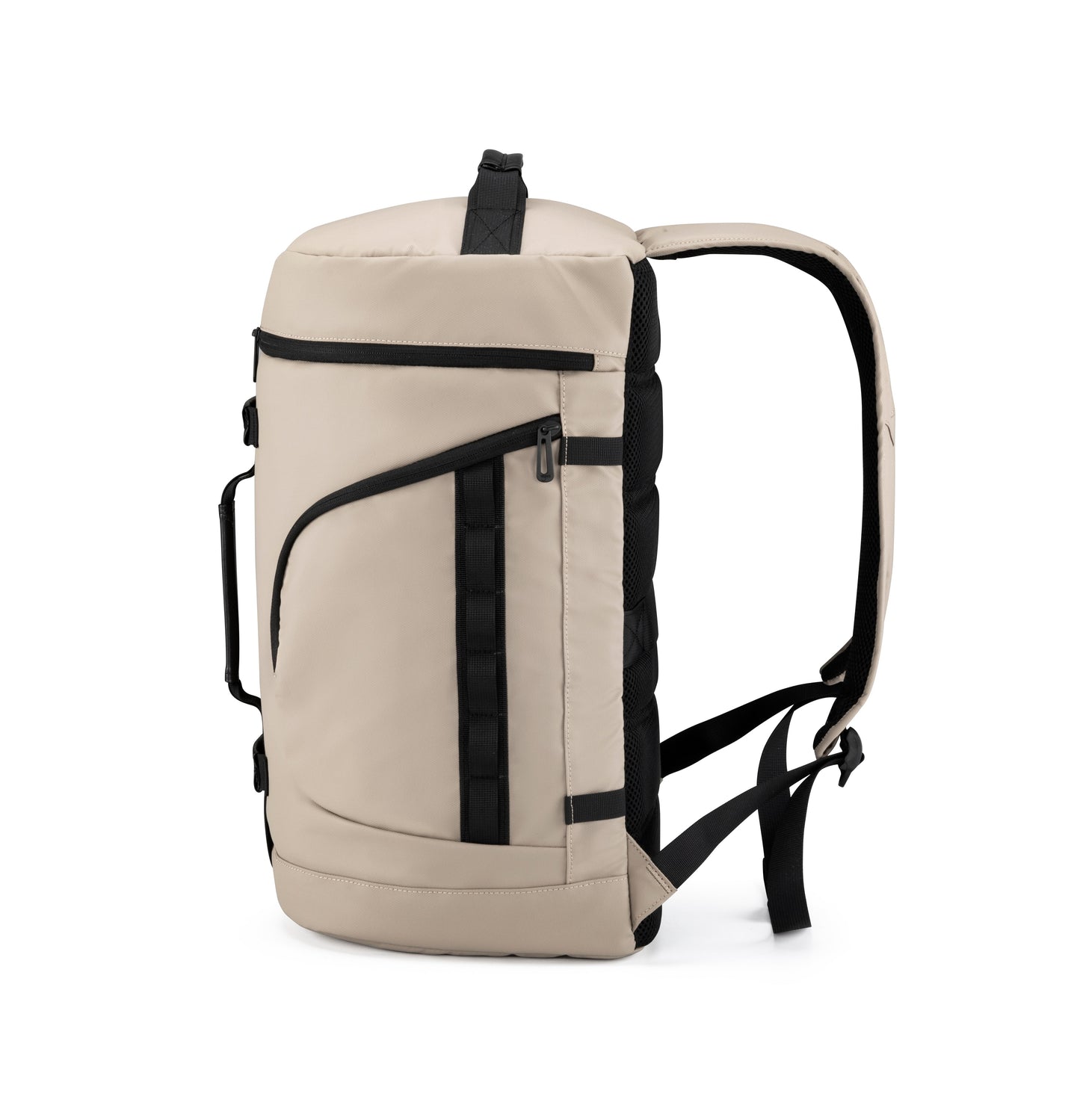 Tucci Italy DashPack Large-Capacity 17.5-Inch Laptop Backpack – Beige