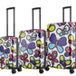 TUCCI Italy Pop Art Butterfly Pop 3PC Set (20",24",28") Luggage Suitcase