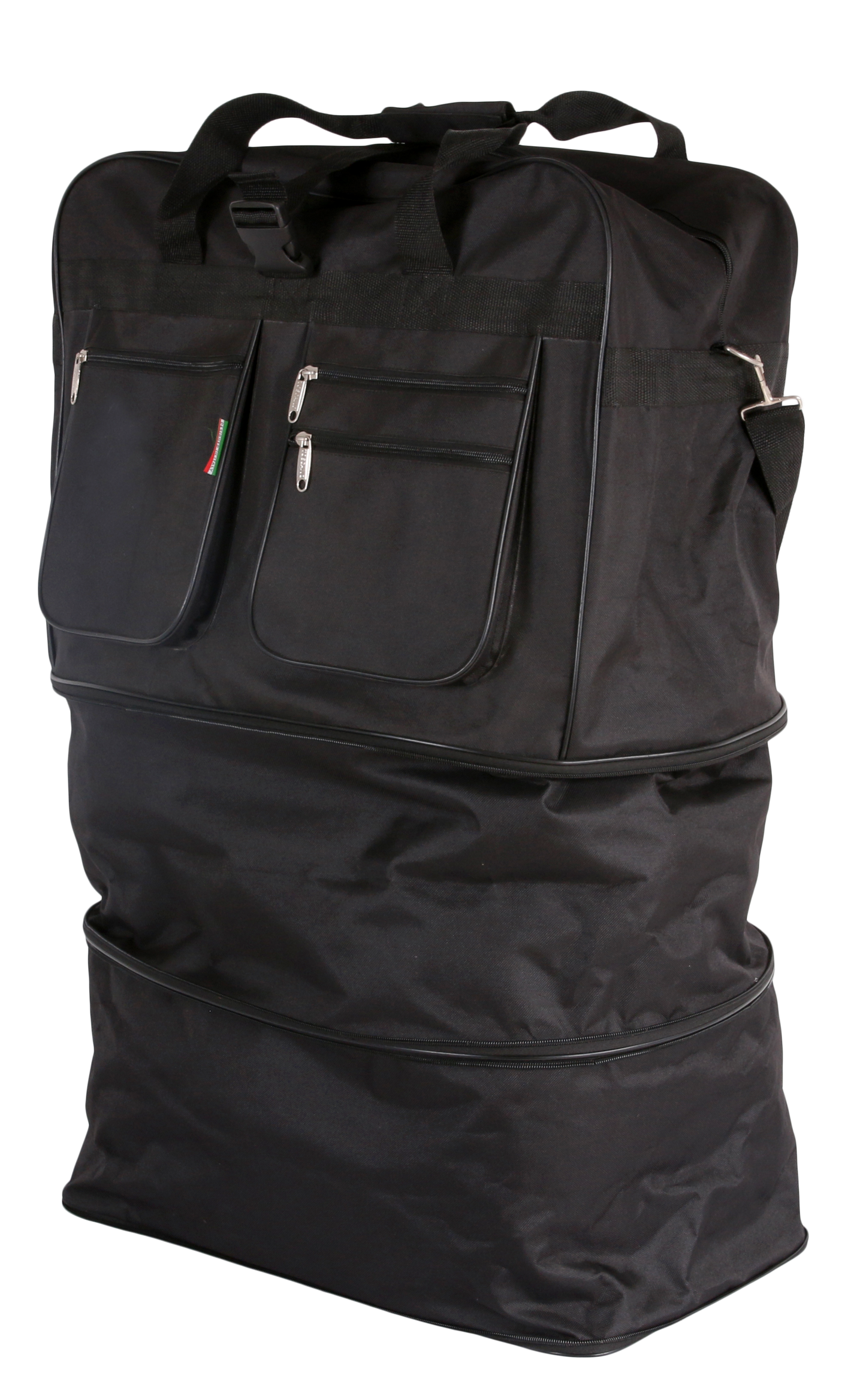 Toscano Italy Immenso Softside Spinner Travel Bag, Expandable 35‑Inch Luggage