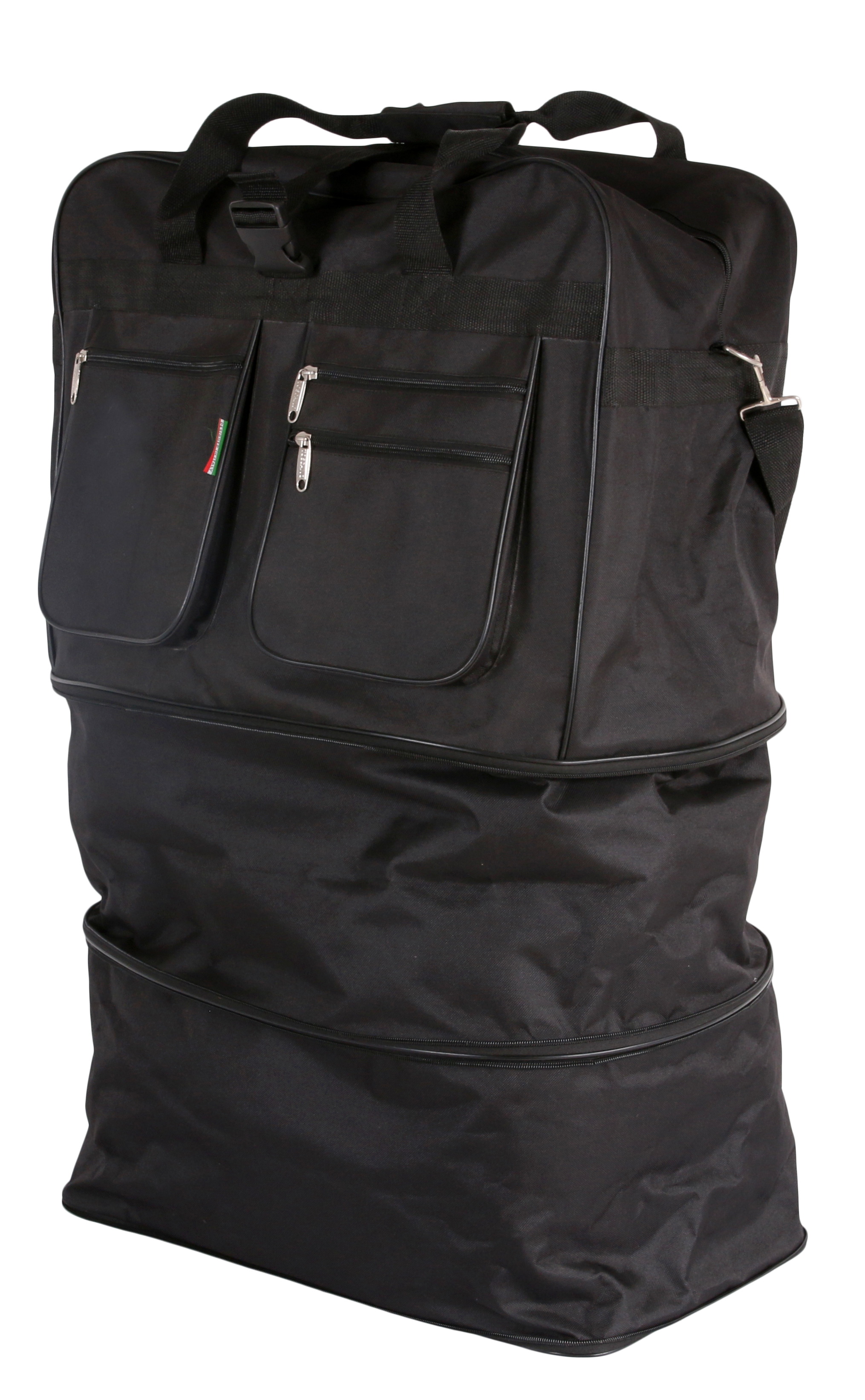 Toscano Italy Immenso Softside Spinner Travel Bag, Expandable 36‑Inch Luggage