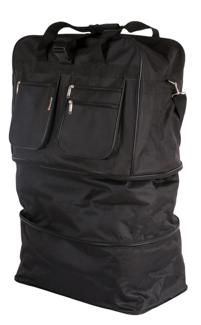 Toscano Italy Immenso Softside Spinner Travel Bag, Expandable 36‑Inch Luggage