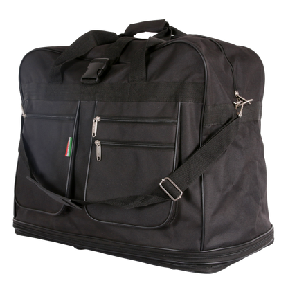 Toscano Italy Immenso Softside Spinner Travel Bag, Expandable 35‑Inch Luggage