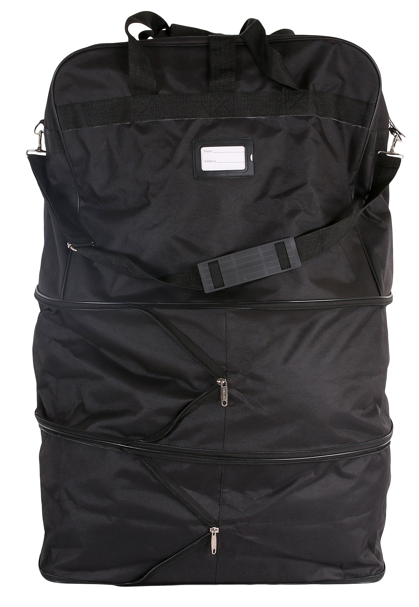 Toscano Italy Immenso Softside Spinner Travel Bag, Expandable 35‑Inch Luggage