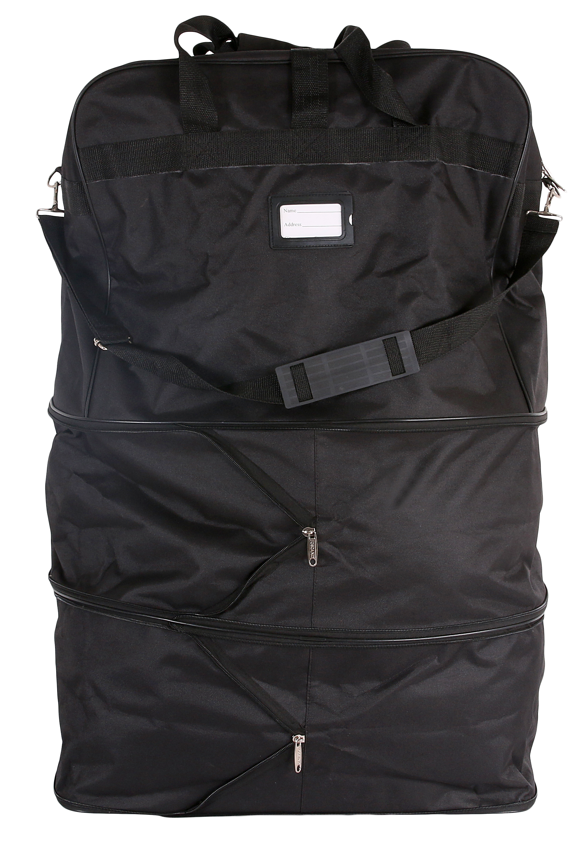 Toscano Italy Immenso Softside Spinner Travel Bag, Expandable 36‑Inch Luggage