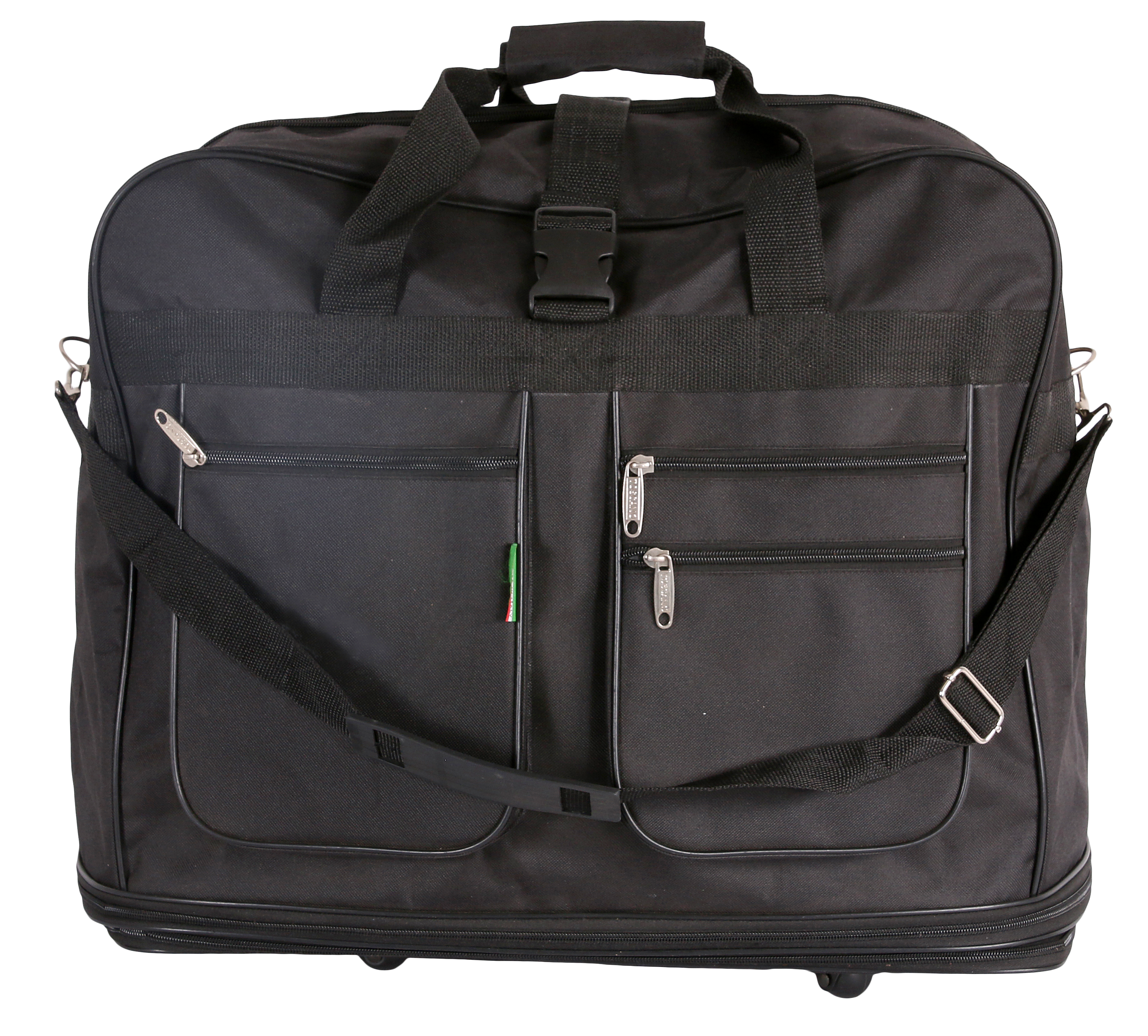 Toscano Italy Immenso Softside Spinner Travel Bag, Expandable 36‑Inch Luggage